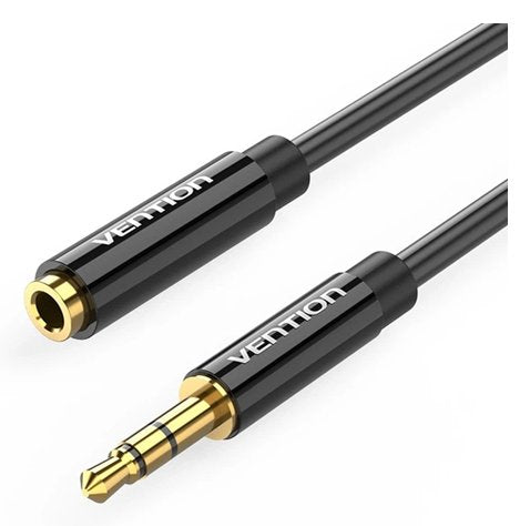 EAN 6922794751156 - Vention BBZBD cable de audio 0,5 m 3,5mm Negro imagen 1