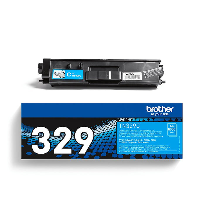 EAN 4977766735063 - Brother TN-329C cartucho de tóner 1 pieza(s) Original Cian imagen 4