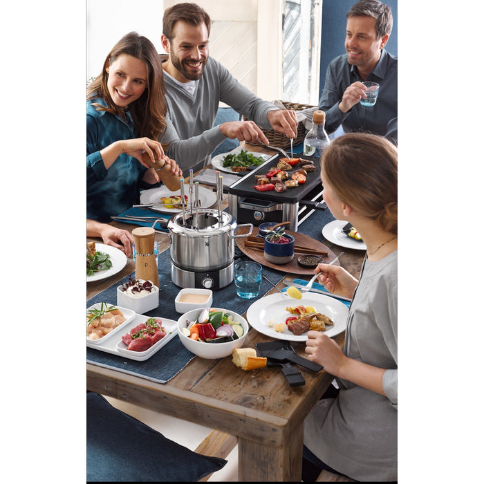 EAN 4211129116497 - WMF Lono 0415040011 parrilla de interior 8 personas(s) 1500 W Negro, Cromo imagen 9