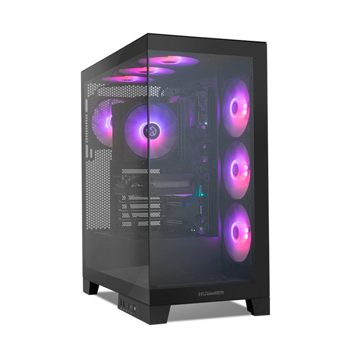 EAN 8436587974847 - NOX Hummer Glock Black Midi Tower Negro imagen 1
