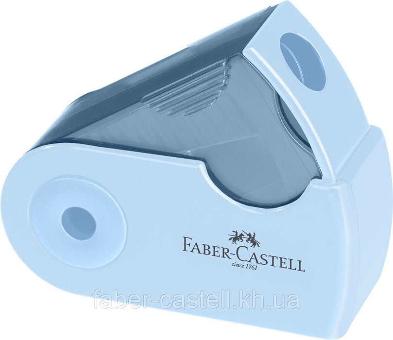 EAN 6933256657749 - Faber-Castell 182774 sacapuntas Sacapuntas manual Negro, Azul, Rosa imagen 2