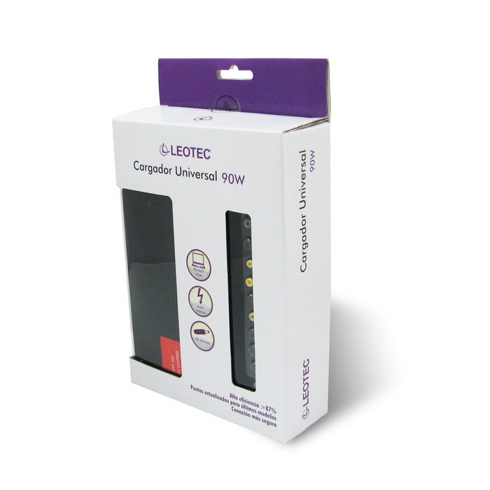 EAN 8436539080381 - Leotec LENCSHOME06 adaptador e inversor de corriente Interior Negro imagen 3