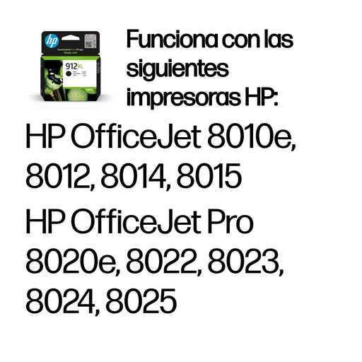 EAN 0199764686862 - HP 912XL High Yield Black Original Ink Cartridge cartucho de tinta 1 pieza(s) Alto rendimiento (XL) imagen 2