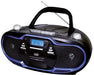 EAN 8011000031088 - Trevi 057404 sistema estéreo portátil Digital 20 W AM, FM Negro, Azul Reproducción MP3 imagen 1
