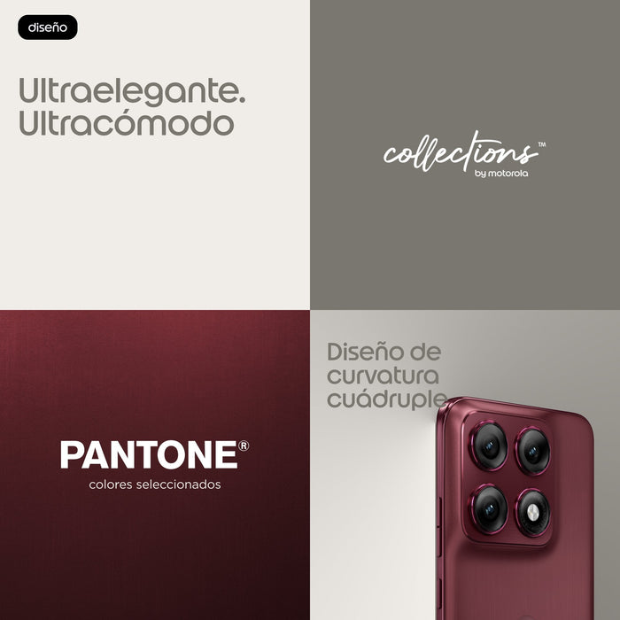 Smartphone  Moto Edge 70 Pro 12+512 Zinfandel Red