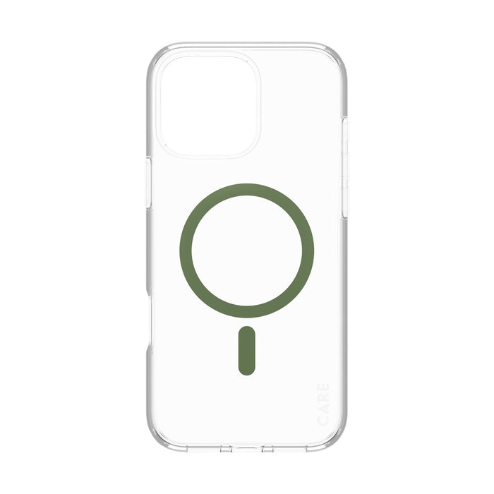 EAN 5715685004384 - PanzerGlass CARE™ by ® Urban Combat Case Transparent w. Green MagSafe iPhone 16 Pro Max funda para teléfo imagen 4