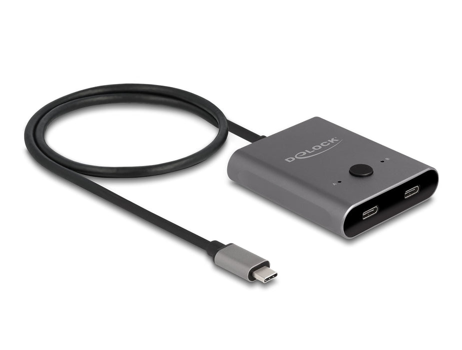 EAN 4043619115006 - DeLOCK 11500 hub de interfaz USB 3.2 Gen 2 (3.1 Gen 2) Type-C 10000 Mbit/s Gris imagen 1