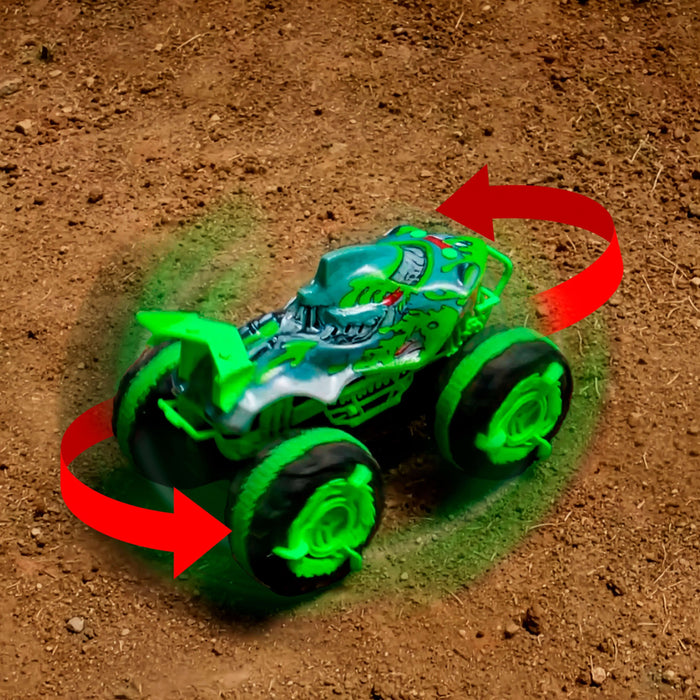 Coche Todoterreno Radio Control Mutant Chaos Monster Trucks Hot Wheels