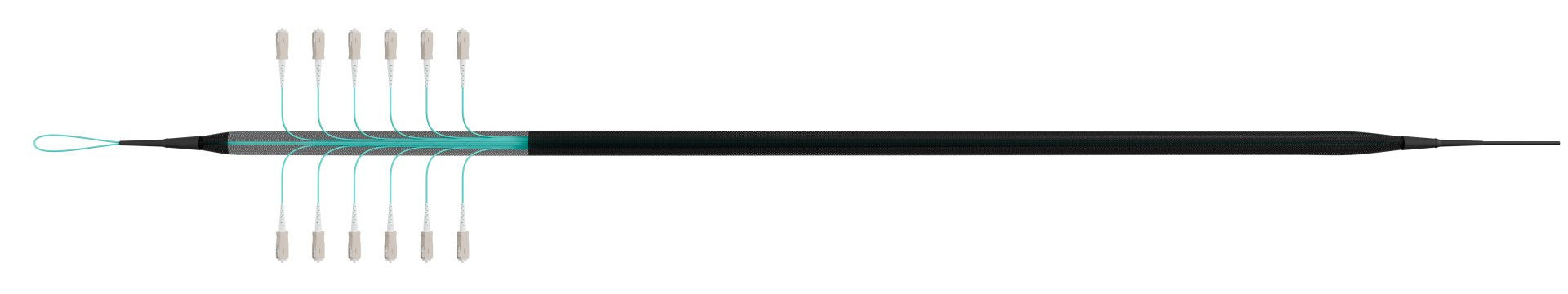 Efb Trunkcable U-Dq(Zn)Bh Om3 12g (1x12) Sc-Sc 40m Dca Lszh