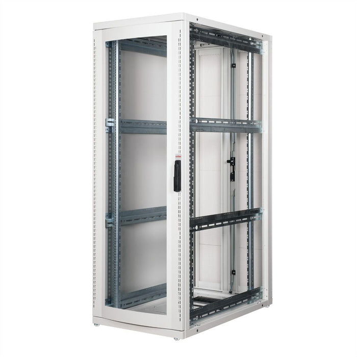 Roline 19-Zoll Serverschrank Pro 36 He, 600x1000 Bxt Grau Plexiglas