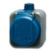 EAN 4011395228401 - Busch-Jaeger 2083-0-0343 toma de corriente CEE 7/3 Azul, Gris imagen 1