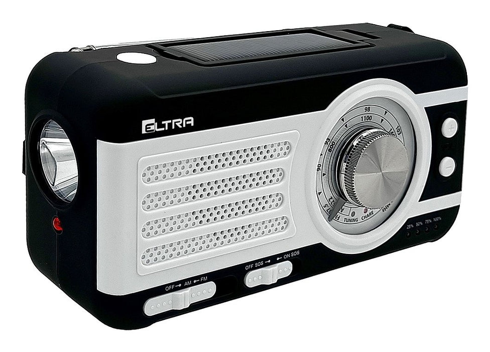 EAN 5907727028612 - ELTRA SAFARI WB-1 Portátil Analógica Negro, Blanco imagen 1