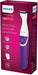EAN 8710103860044 - Philips Essential BRT383/15 depiladora bikini Mojado y seco Violeta, Blanco imagen 3