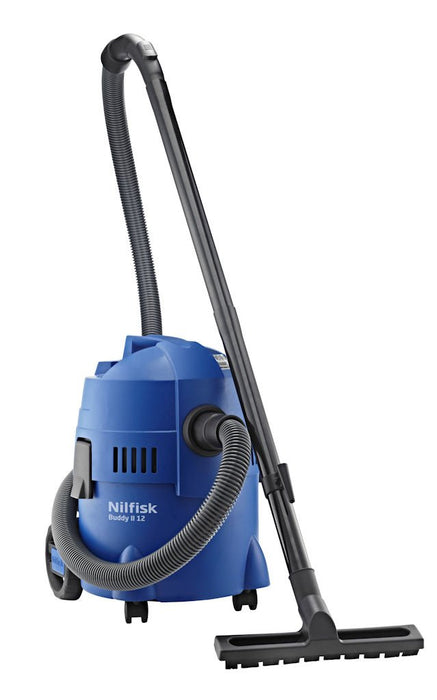 EAN 5715492141272 - Nilfisk Buddy II 12 12 L Aspiradora de tambor Seca y húmeda 1200 W Bolsa para el polvo imagen 1