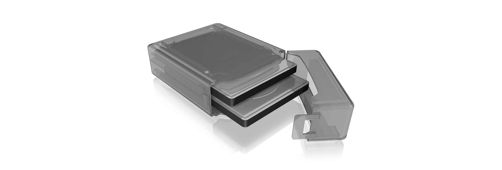 EAN 4250078170860 - ICY BOX IB-AC6025-3 Funda de protección Plástico Verde, Gris, Blanco imagen 2