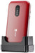 EAN 7322460087142 - Doro 2820 7,11 cm (2.8") 116,9 g Rojo, Blanco Teléfono básico imagen 1