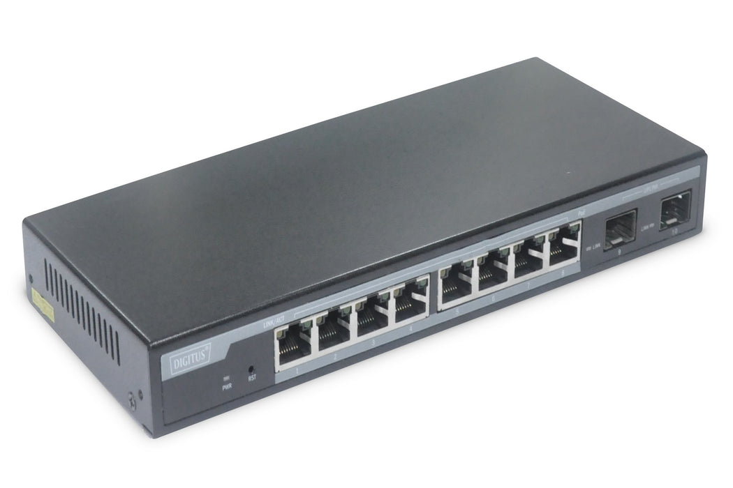 EAN 4016032455103 - Digitus DN-95344 switch Gigabit Ethernet (10/100/1000) Energía sobre Ethernet (PoE) Negro imagen 2
