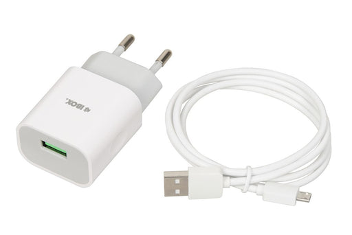 EAN 5903968680954 - iBox ILUC41W cargador de dispositivo móvil Universal Blanco Corriente alterna Interior imagen 1