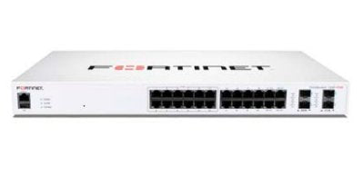 Fortinet Fortiswitch 124f-Fpoe L2 Managed Poe Switch 24ge+4sfp+24ports Poe