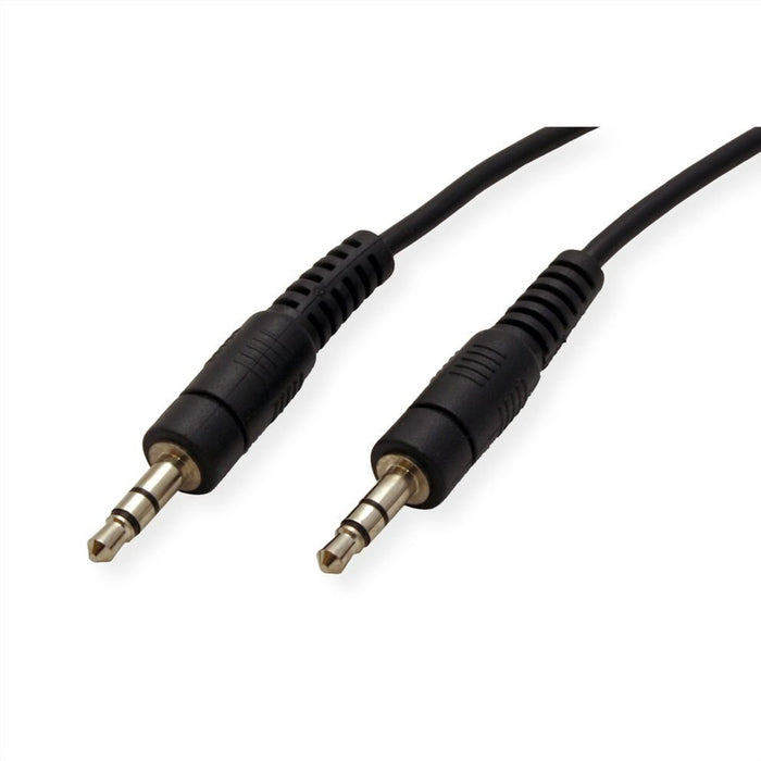 EAN 7611990159222 - ROLINE 11.09.4503 cable de audio 3 m 3,5mm Negro imagen 2