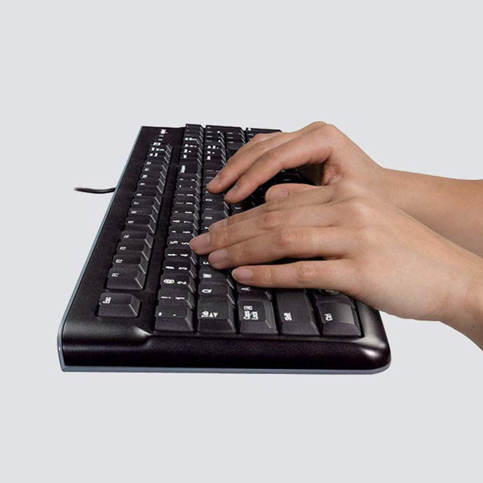 EAN 5099206020689 - Logitech K120 teclado Oficina USB AZERTY Holandés Negro imagen 6