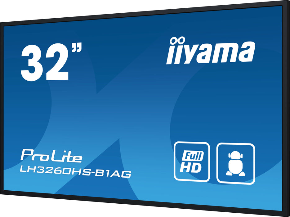 EAN 4948570122288 - iiyama LH3260HS-B1AG pantalla de señalización Pizarra de caballete digital 80 cm (31.5") LED Wifi 500 cd  imagen 7