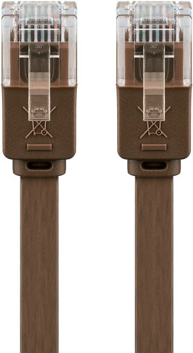 EAN 4040849958984 - Goobay 95898 cable de red Marrón 7 m Cat6 U/UTP (UTP) imagen 4