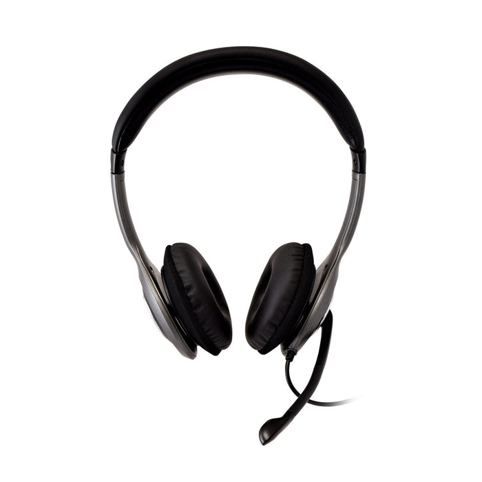 Deluxe Usb Headset W/Mic On Cable Control 1.8m Cable      In