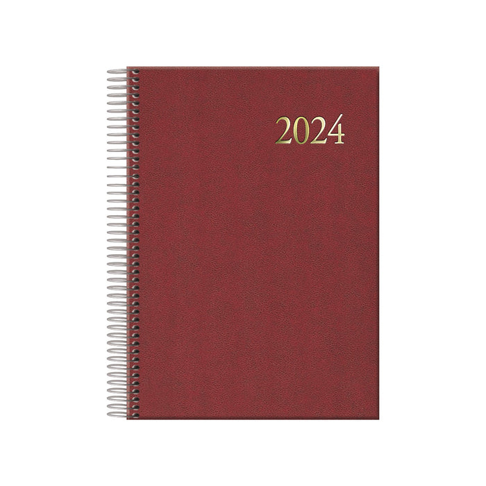 EAN 8421938127348 - DOHE 12734 Agenda diaria 336 páginas Borgoña imagen 1