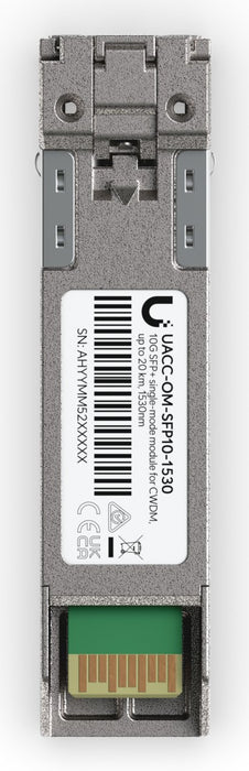 EAN 0810084694770 - Ubiquiti UACC-OM-SFP10-1530 red modulo transceptor Fibra óptica 11300 Mbit/s SFP+ 1530 nm imagen 4