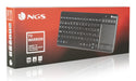 EAN 8435430611366 - NGS TV Warrior, AZERTY, FR teclado Hogar RF inalámbrico Francés Negro imagen 8