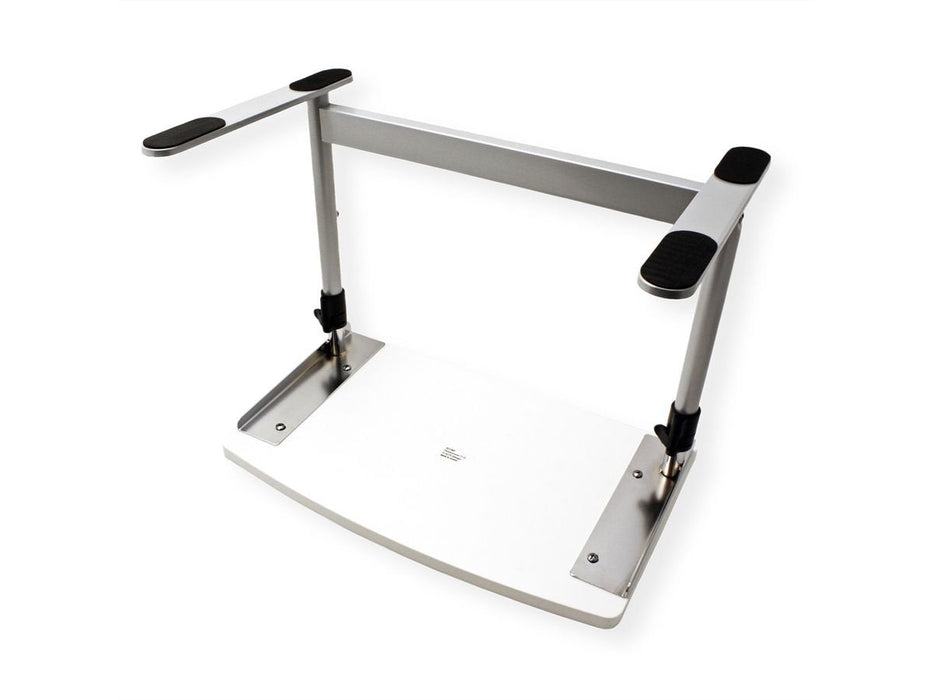 Roline Laptop- Impresora-Mesa, Ajustable, Gris