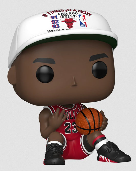 Figura Pop Nba Chicago Bulls Michael Jordan 3 Times In A Row