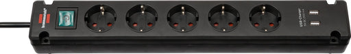 EAN 4007123657025 - Brennenstuhl Bremounta base múltiple 3 m 5 salidas AC Interior Negro imagen 1