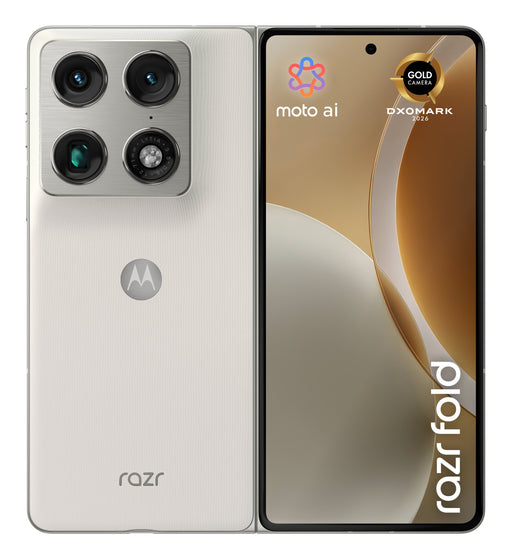 EAN 0840493610849 - Motorola razr fold 20,6 cm (8.09") SIM doble Android 16.0 5G USB Tipo C 16 GB 512 GB 6000 mAh Blanco imagen 1