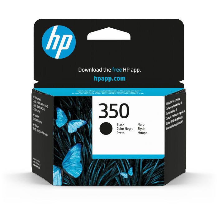 EAN 0884962780589 - HP 350 Black Original Ink Cartridge cartucho de tinta 1 pieza(s) Rendimiento estándar imagen 1