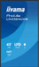 EAN 4948570125302 - iiyama LH4364UHS-B1AG pantalla de señalización Pantalla plana para señalización digital 109,2 cm (43") LE imagen 3