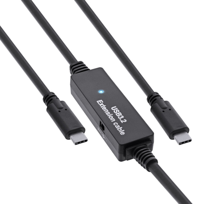 Inline® Usb 3.2 Gen.1 Active Cable, Usb-C Macho A Usb-C Macho , 15m