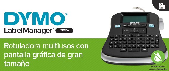 EAN 3501170784433 - DYMO LabelManager 210D impresora de etiquetas Térmica directa 180 x 180 DPI D1 imagen 9
