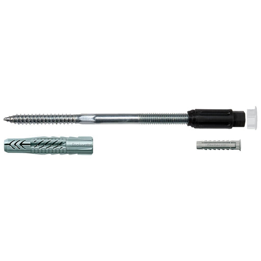 EAN 4006209456910 - Fischer 45691 tornillo de anclaje y taco 20 pieza(s) Juego de enchufes de pared y tornillos imagen 1