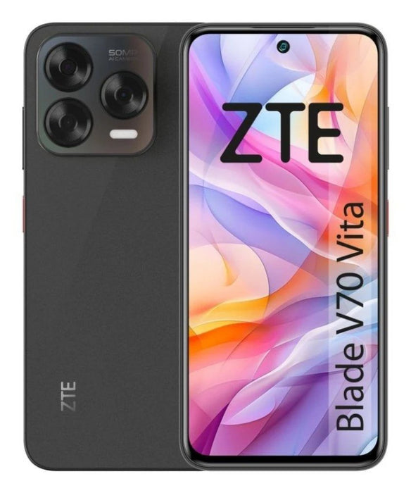EAN 8033779079009 - TIM ZTE Blade V70 Vita 17 cm (6.7") SIM doble Android 14 4G USB Tipo C 8 GB 256 GB 5000 mAh Gris imagen 1