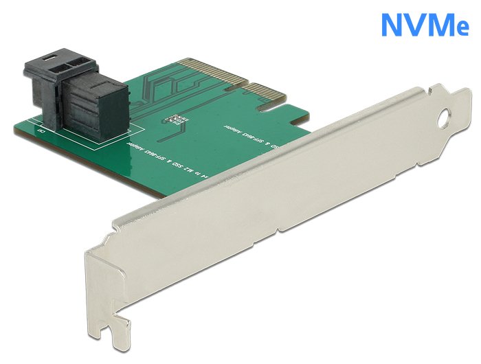 Delock 89458 Tarjeta Pci Express X4 > 1 X Interna Sff-8643 Nvme
