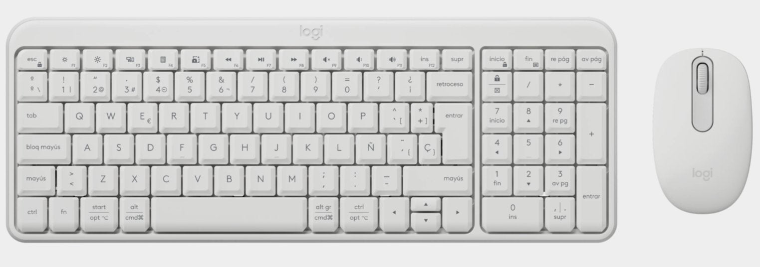 EAN 5099206130821 - Logitech MK250 Compact Bluetooth Wireless Combo teclado Ratón incluido Universal RF Wireless + Bluetooth  imagen 2