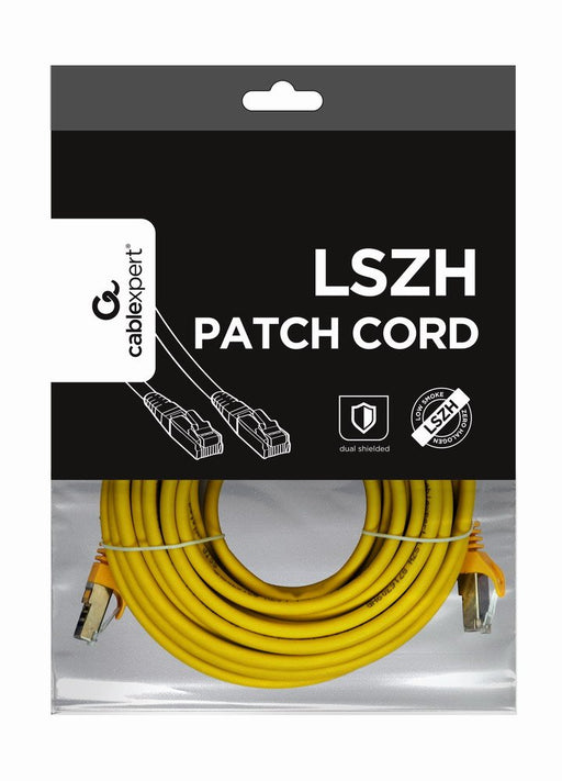 EAN 8716309118743 - Gembird PP6A-LSZHCU-Y-10M cable de red Amarillo Cat6a S/FTP (S-STP) imagen 2