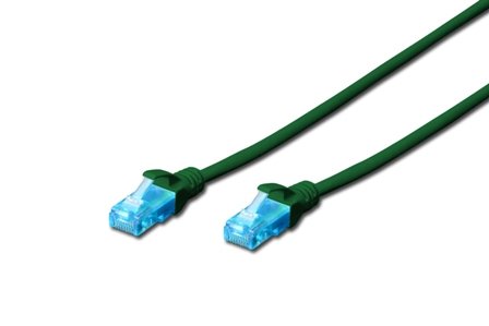 EAN 4016032317494 - Digitus 0.25m Cat5e U/UTP cable de red Verde 0,25 m U/UTP (UTP) imagen 1