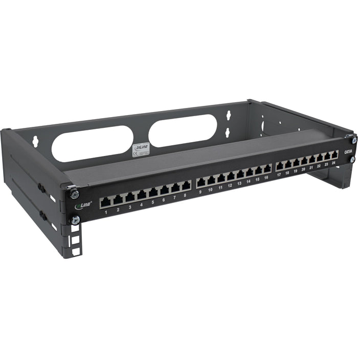 Rack Plegable Inline De 19", 2u, 24-40 Cm De Profundidad, Negro