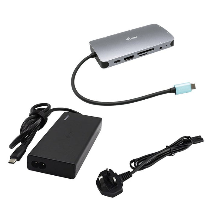 EAN 8595611705465 - i-tec Metal C31NANOVGA77W base para portátil y replicador de puertos Alámbrico USB 3.2 Gen 1 (3.1 Gen 1)  imagen 1
