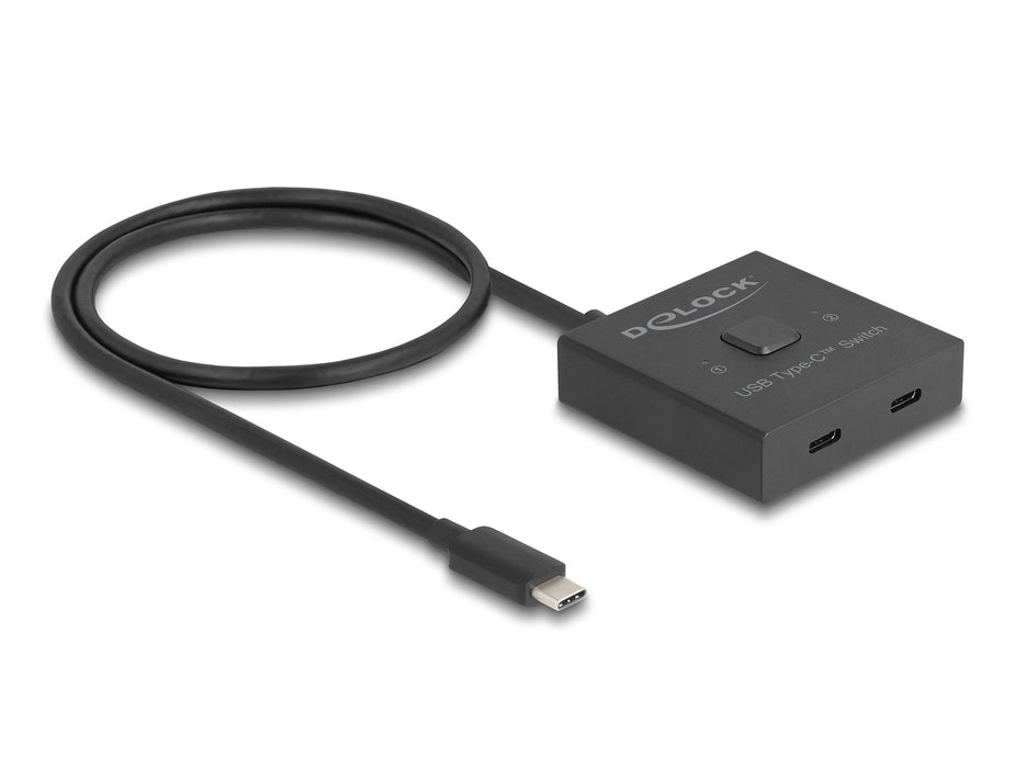 Delock Usb 10 Gbps Usb Tipo-C Switch 2 Auf 1 Bidireccional 8k