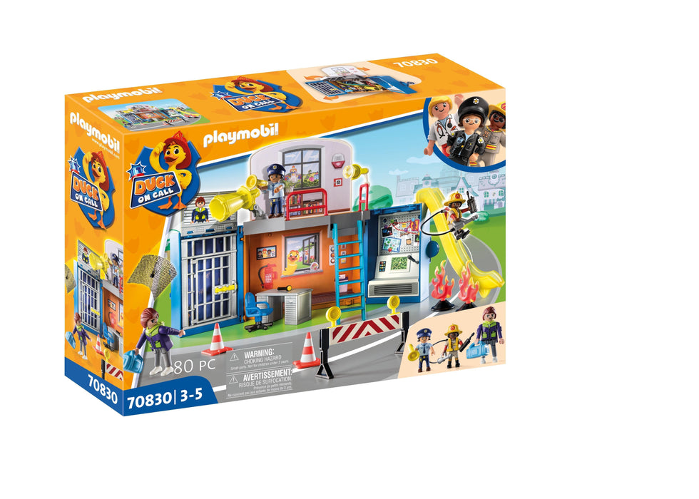 Playmobil 70830 Duck On Call Centro De Operaciones Moviles
