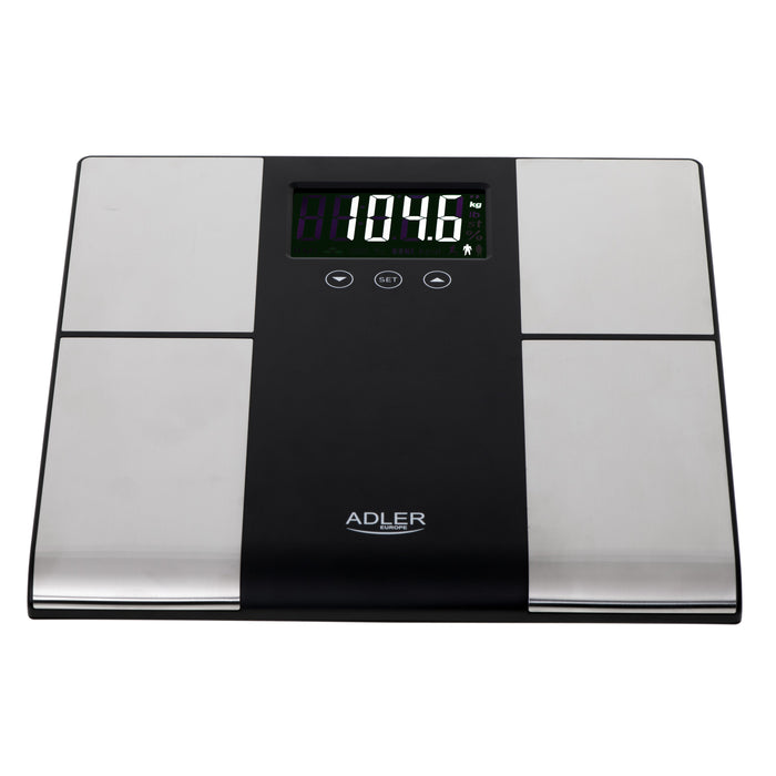 EAN 5902934838702 - Adler AD 8165 báscula de baño Rectángulo Negro, Gris Báscula personal electrónica imagen 2